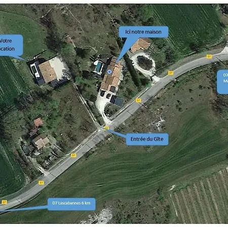 Au Calme Avec Piscine Chauffee Privee Отель